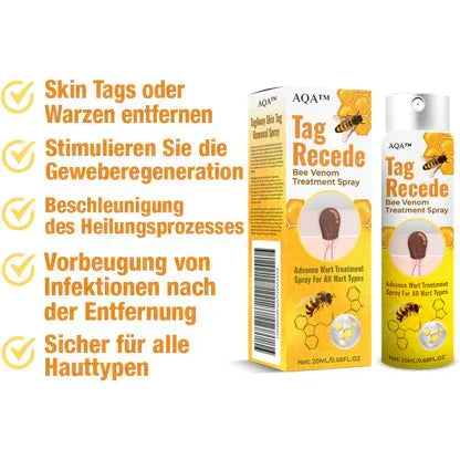 Last Day Of Discount 🔥 TagRecede Bee Venom Treatment Spray